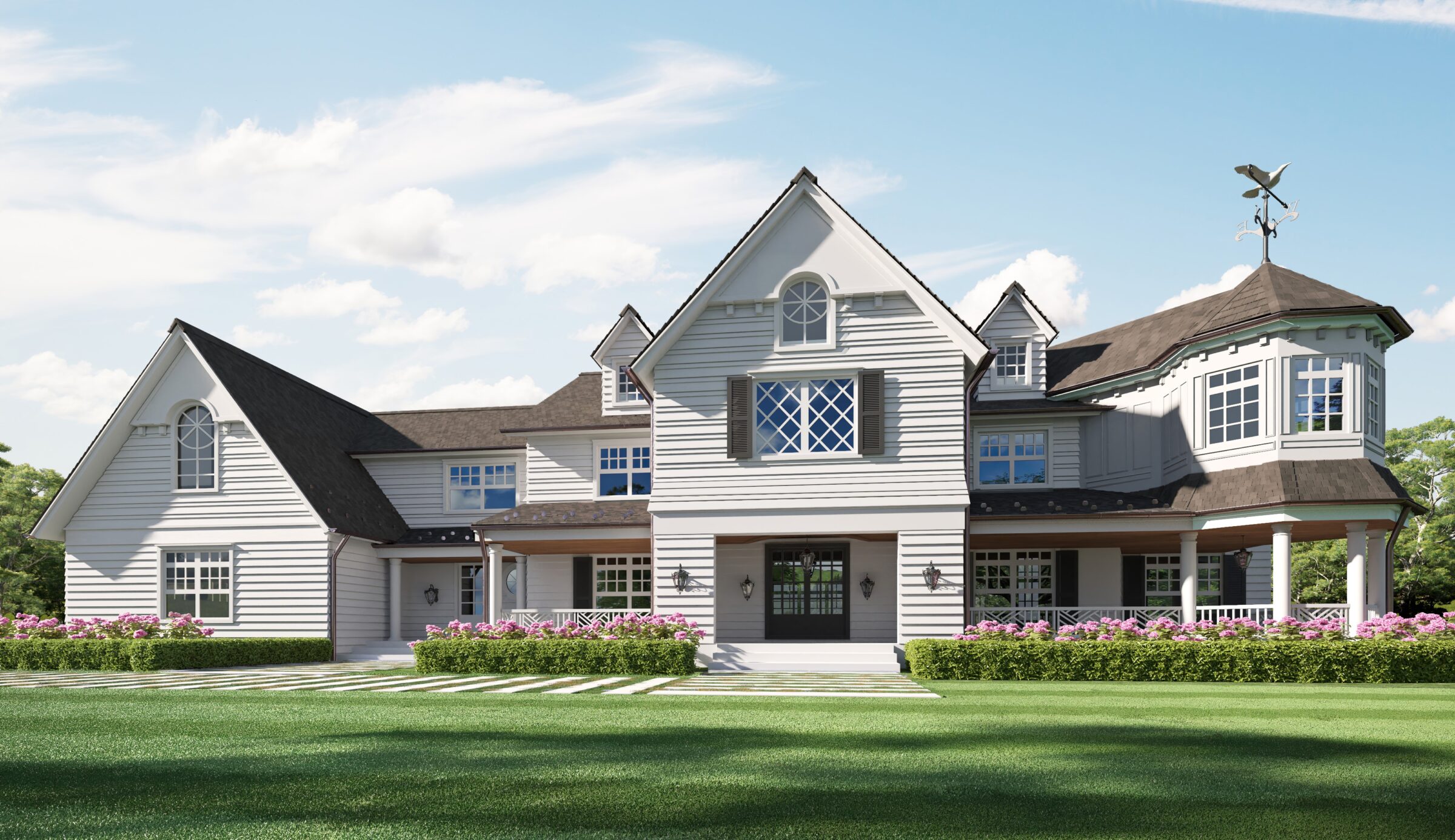 In Bergen County NJ - Front Render